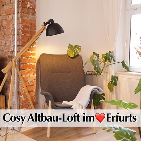 Апартаменты Helles Altbau-Loft Mit Kingsize Bett, Smart-Tv, Etc Эрфурт Экстерьер фото