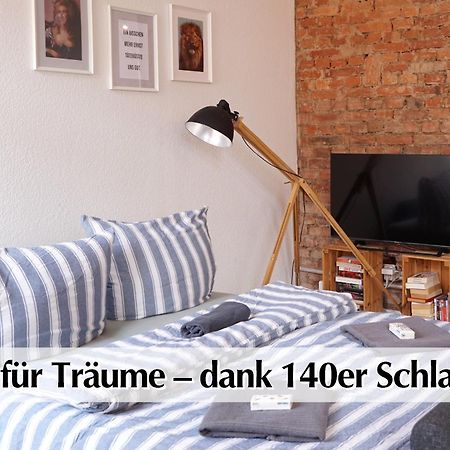 Апартаменты Helles Altbau-Loft Mit Kingsize Bett, Smart-Tv, Etc Эрфурт Экстерьер фото